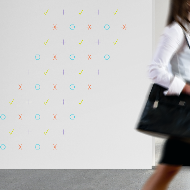Cavell Leitch branded wall icons