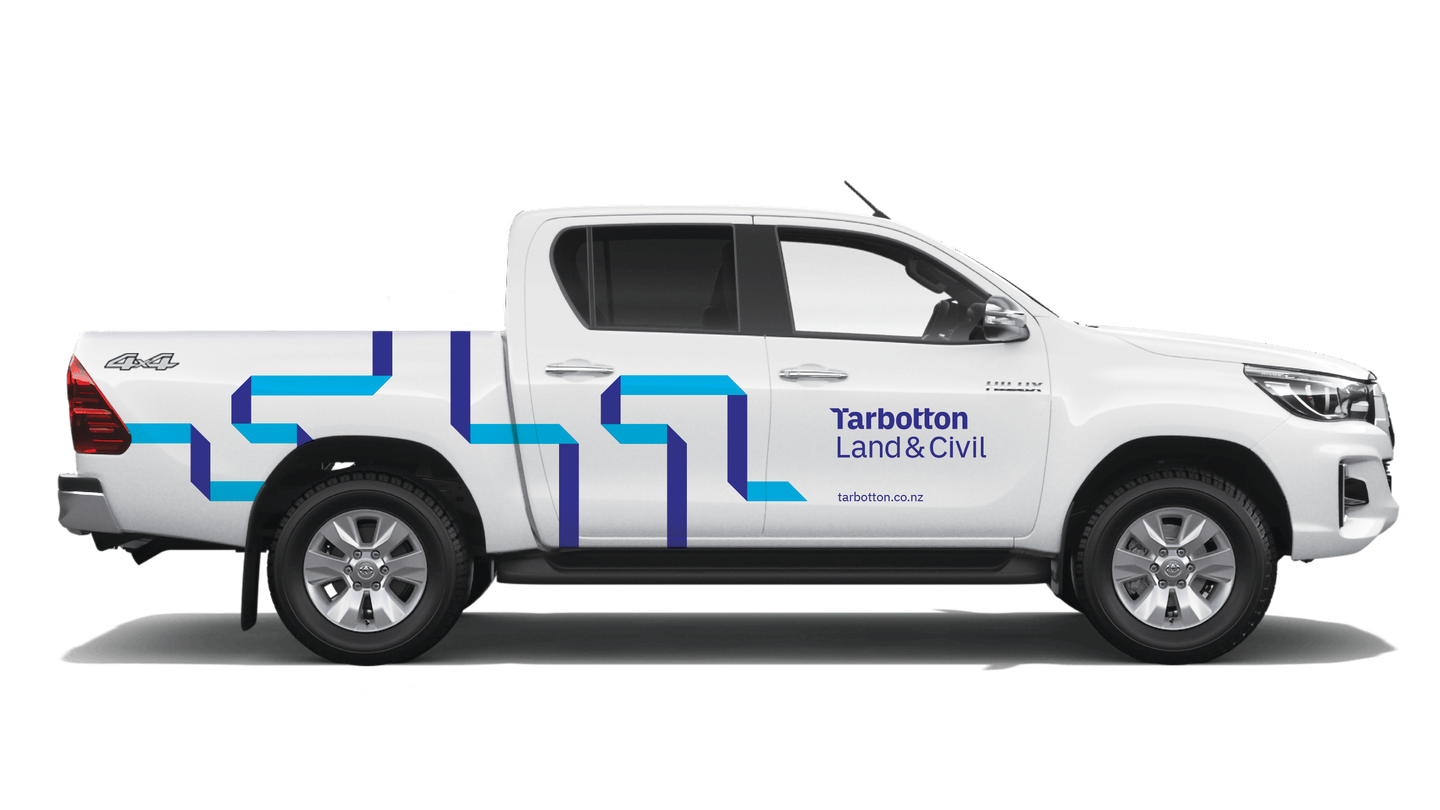 Tarbotton Land & Civil branded vehicle