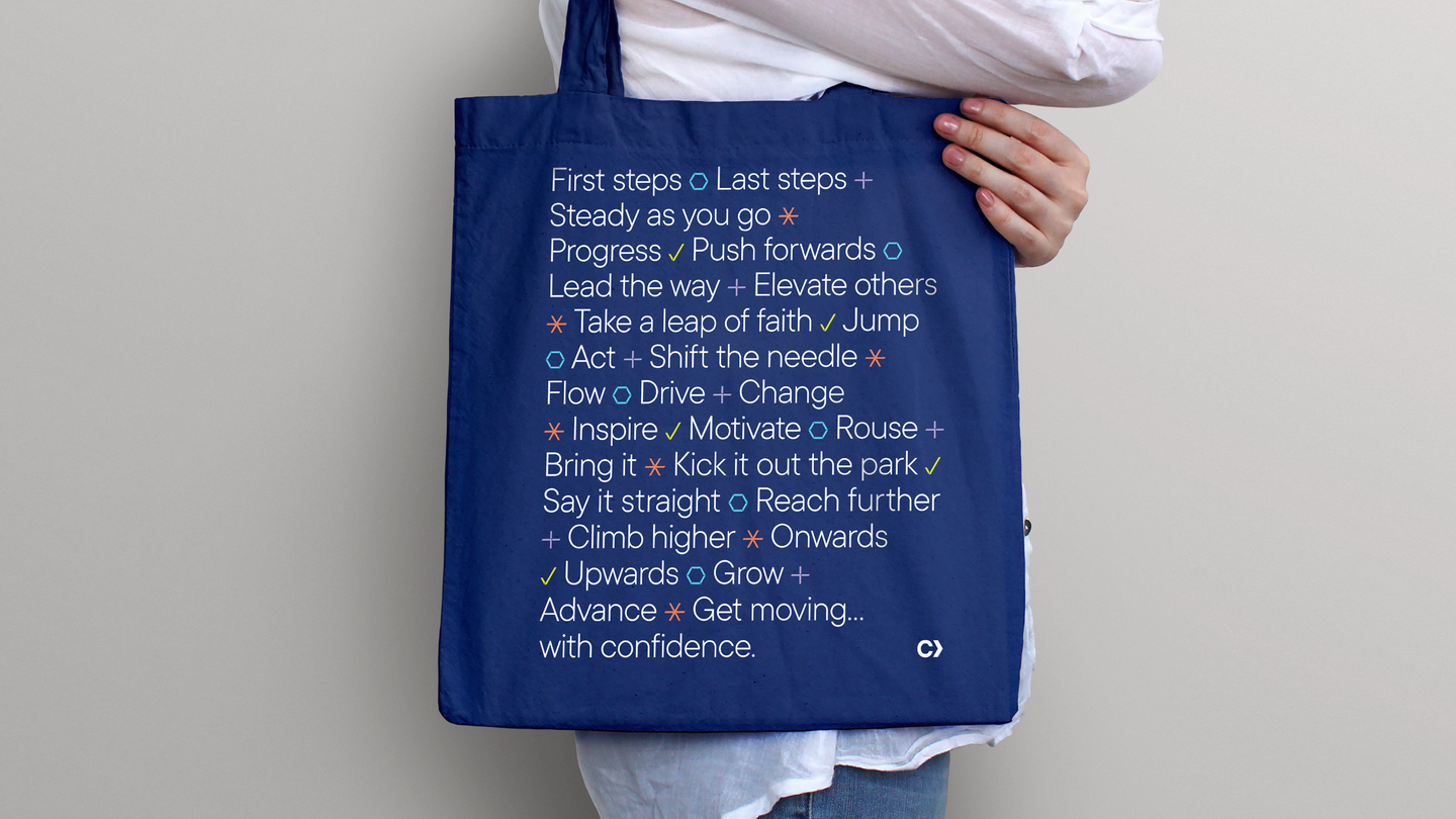 Cavell Leitch branded tote bag